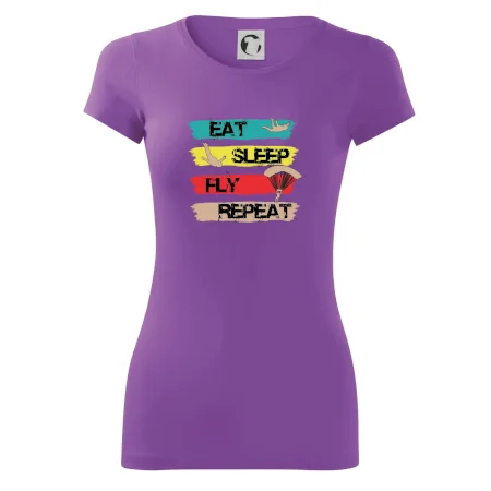 Eat Sleep Fly Repeat Paragliding