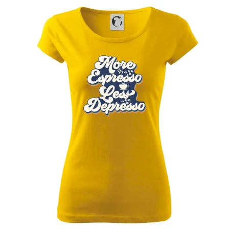 More espresso less depresso