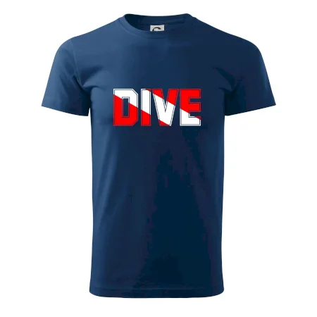 Dive nápis vlajka