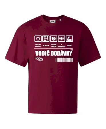 Čiarový kód - Vodič dodávky