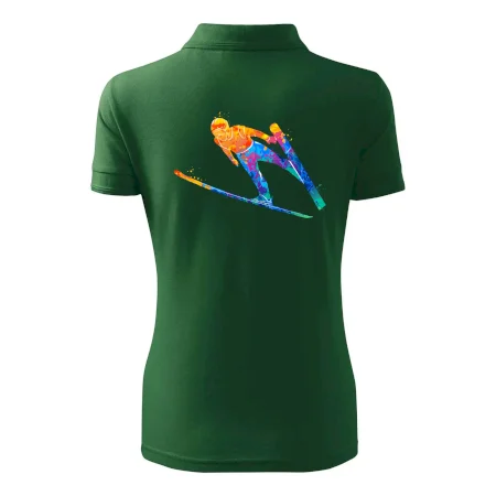 Skokan na lyžiach splash