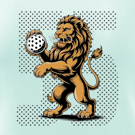 Floorball lev stojace a číslo