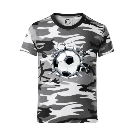 Futbalová lopta v triku