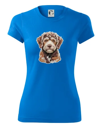 Lagotto romagnolo vyšívaná hlava