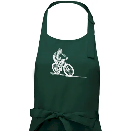 MTB kreslený cyklista