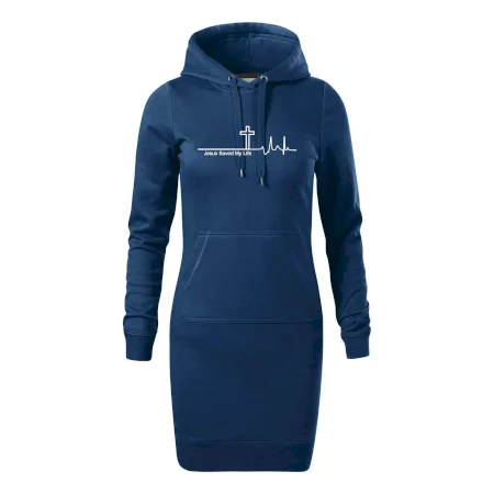 Jesus Saved My Life kríž ekg