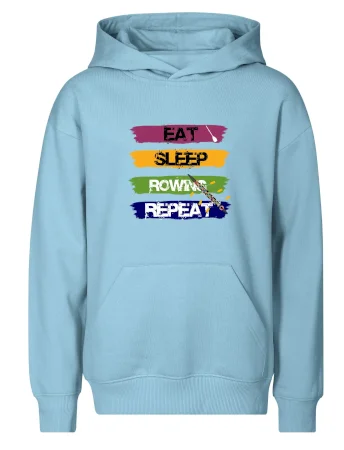 Eat sleep rowing repeat farebné
