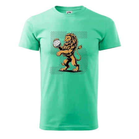 Floorball lev stojace a číslo