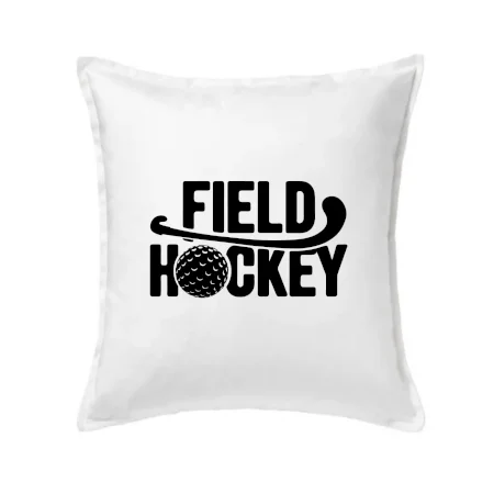 Field hockey loptička a nápis