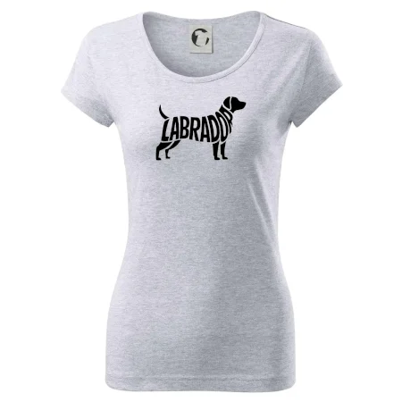 Labrador nápis v tele
