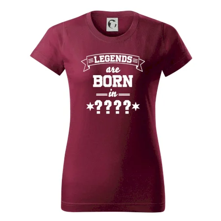 Legends are born in vlastný ročník
