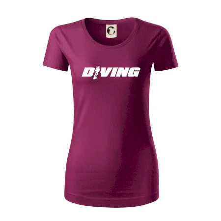 Diving nápis potápač