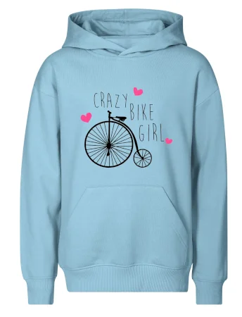 Crazy bike girl