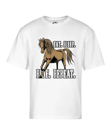 Eat Sleep Ride Repeat Western