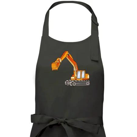 Bager bez nápisu oranžový