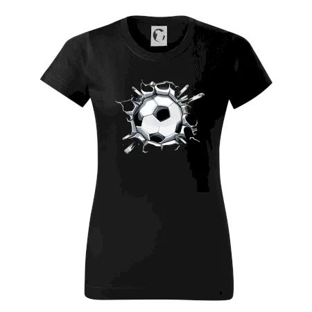 Futbalová lopta v triku