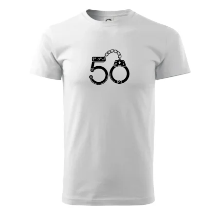 Narodeninové tričko pre policajta - putá 50