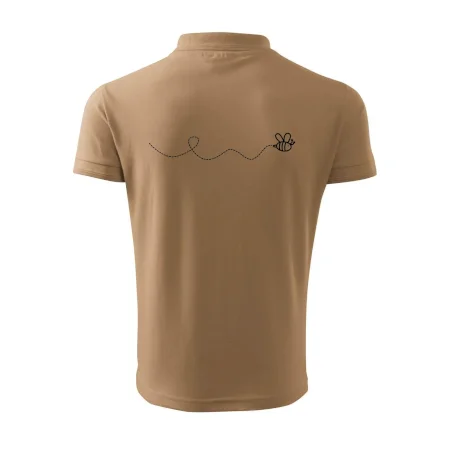 Dráha letu včely - vlnovka