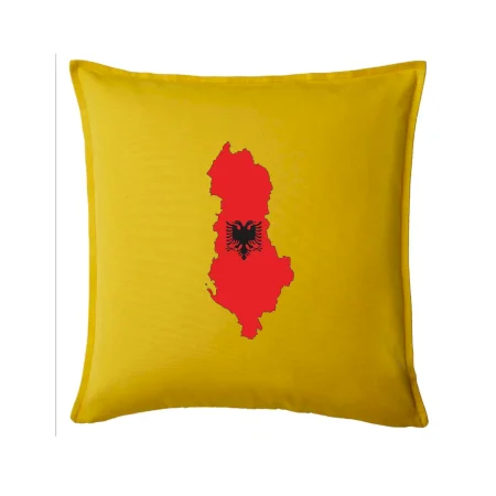 Albánsko mapa a znak