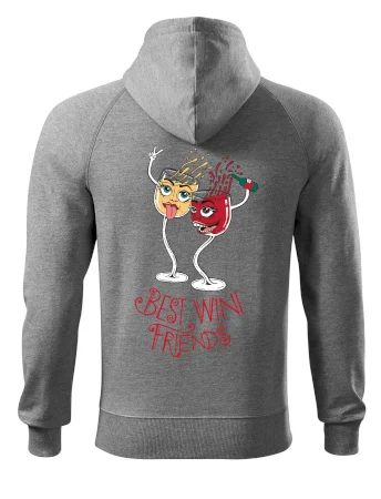 Best wine friends dancing (Pecka design)