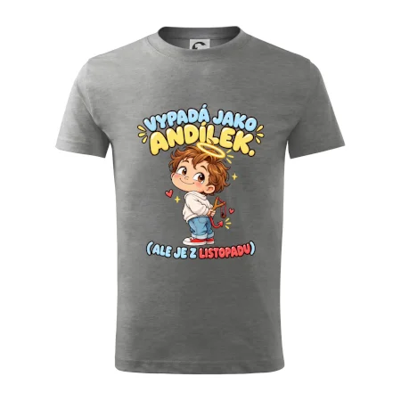 Vypadá jako andílek ale je z listopadu s prakem