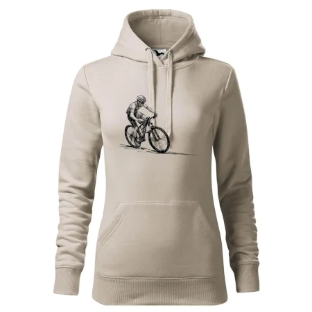 MTB kreslený cyklista