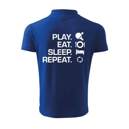 Stolný tenis - eat sleep