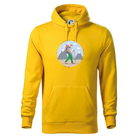 Farebný párový motív na hory