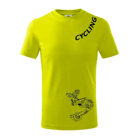 Cycling nápis šikmo
