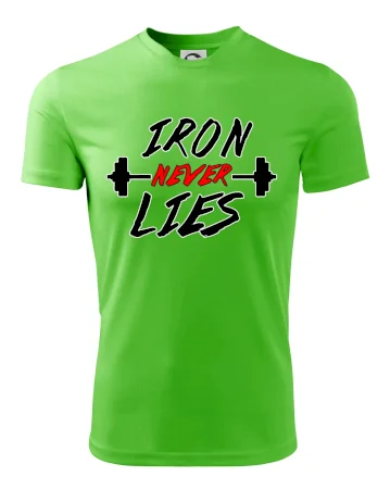 Iron never lies