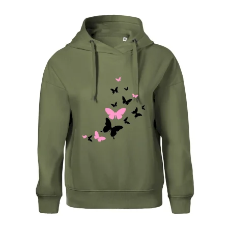 Motýle ružovo čierni
