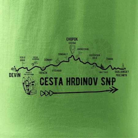 Profil Cesta hrdinov SNP - Obracene Devin - Dukliansky priesmyk