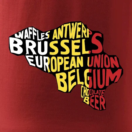 Mapy - názvy miest - Belgicko