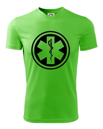Rescue logo samostatné guľaté