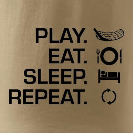 Play Eat Sleep Repeat florbal