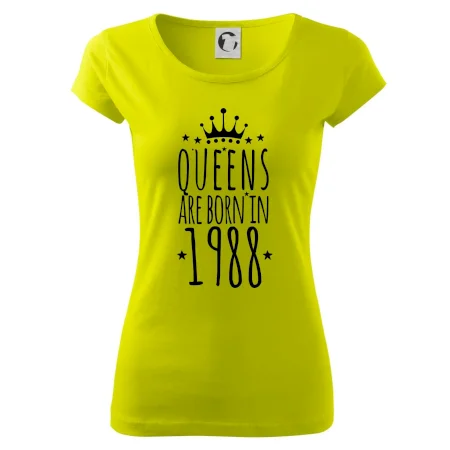 Queens are born in 1988