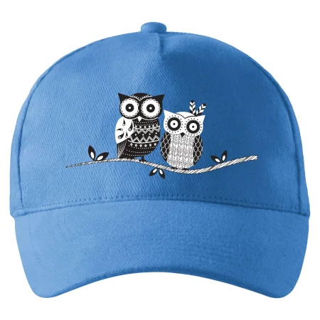 Dve sovy abstraktné