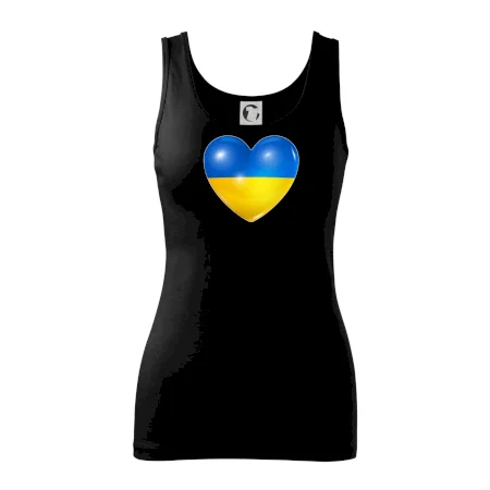Ukrajina srdce vlajka
