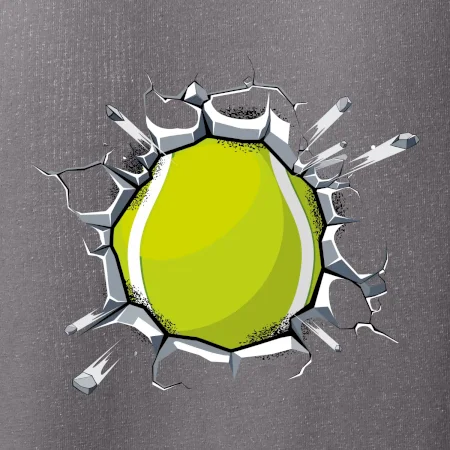 Tenisová loptička v triku