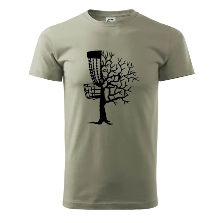 Disc golf pozor strom