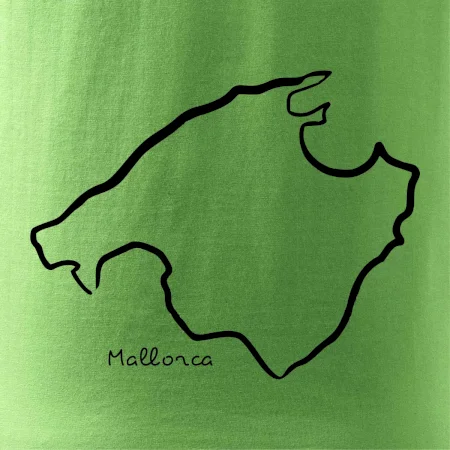 Mallorca - obrys ostrova