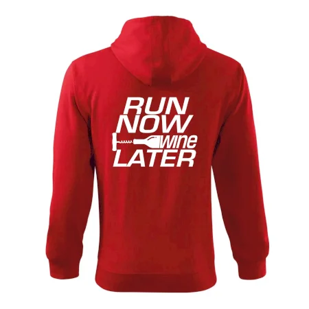 Run now Wine later