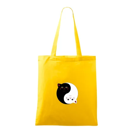 Mačky jin jang farebné