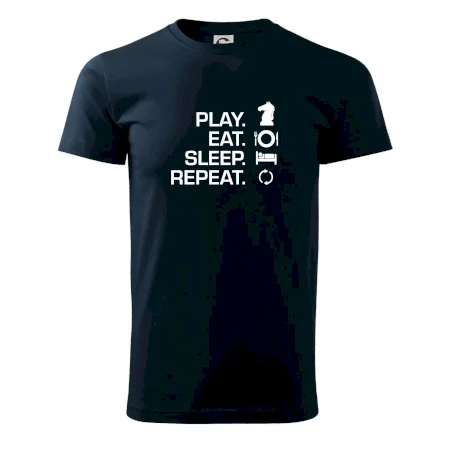 Eat sleep play - šach