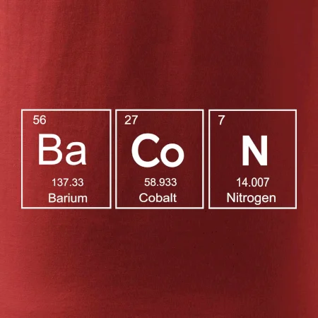 Bacon - periodická tabuľka