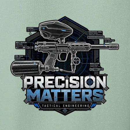 Technický nákres – presnosť je dôležitá paintball