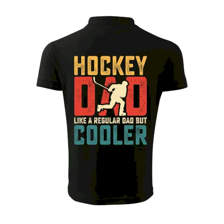 Hockey dad like a regular dad but cooler