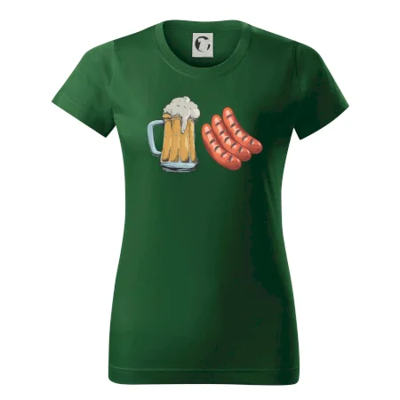 Pivo a klobása