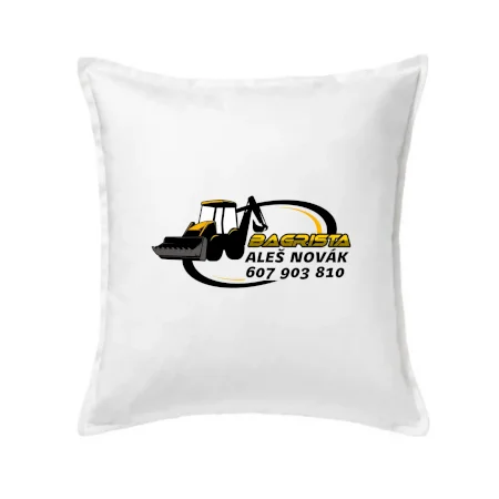 Bagrista v kruhu - vlastný nápis