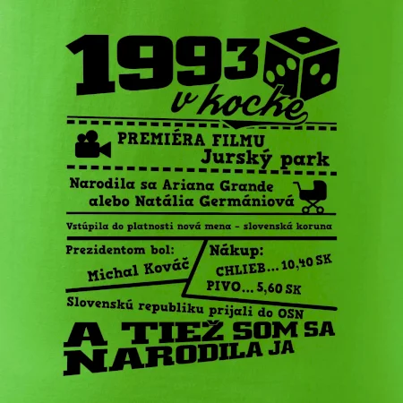 1993 v kocke